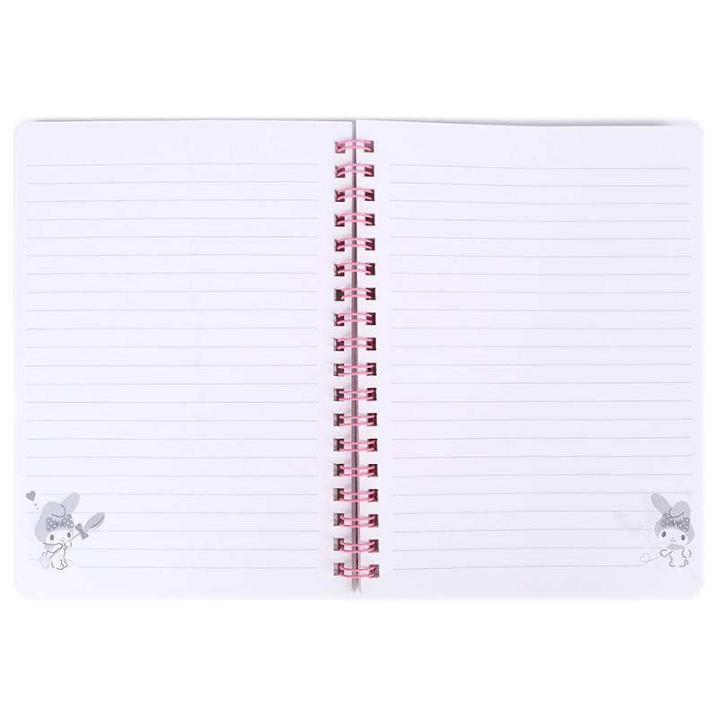 マイメロディ B6 リングノート プリン ゴムバンド付き サンリオ sanrio