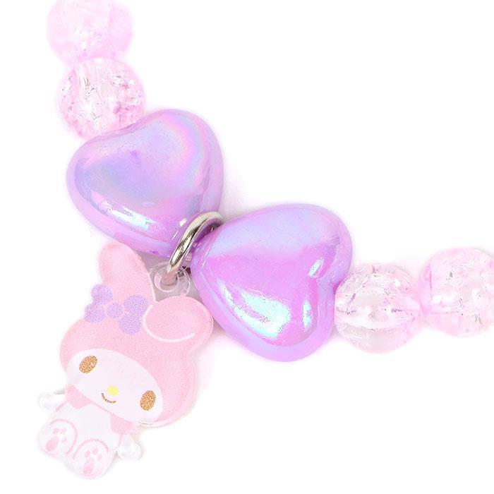 マイメロディ ブレスレット ビーズブレスレット 子ども 子供 キッズ