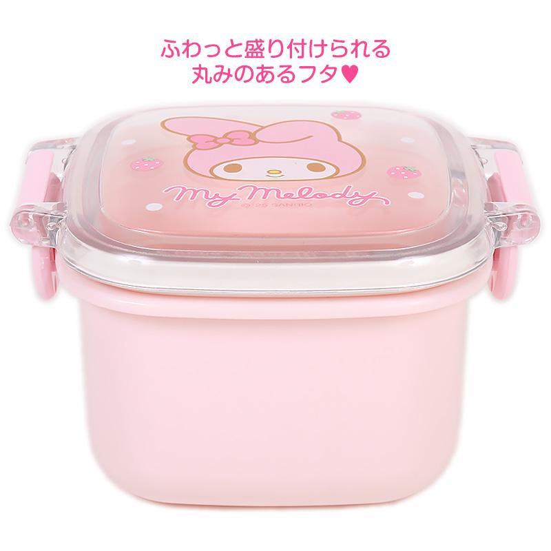 マイメロディ デザートケース おかずケース 弁当箱 密閉式 食洗機対応