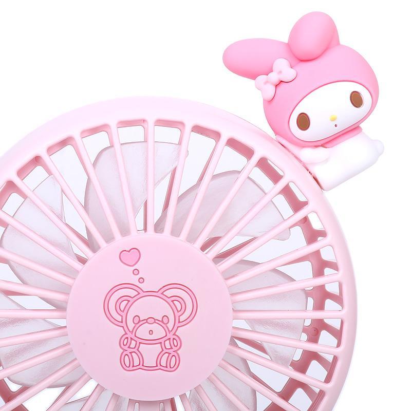マイメロディ 2WAYファン ハンディファン 手持ち扇風機 卓上置き マイメロディ 2WAYファン ハンディファン 手持ち扇風機 卓上置き