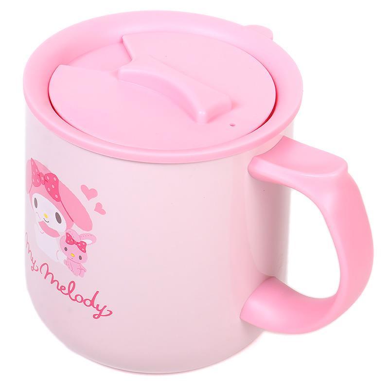 マイメロディ 蓋付きステンレスマグ 保温 保冷 360ml マグカップ