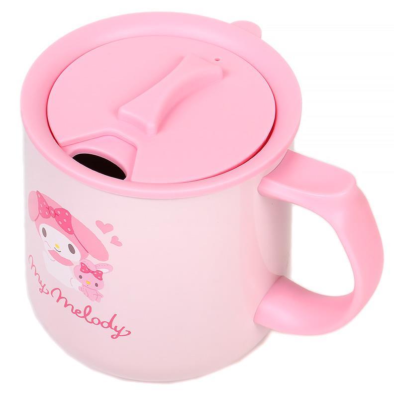 マイメロディ 蓋付きステンレスマグ 保温 保冷 360ml マグカップ
