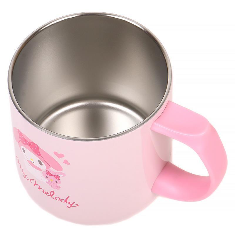 マイメロディ 蓋付きステンレスマグ 保温 保冷 360ml マグカップ