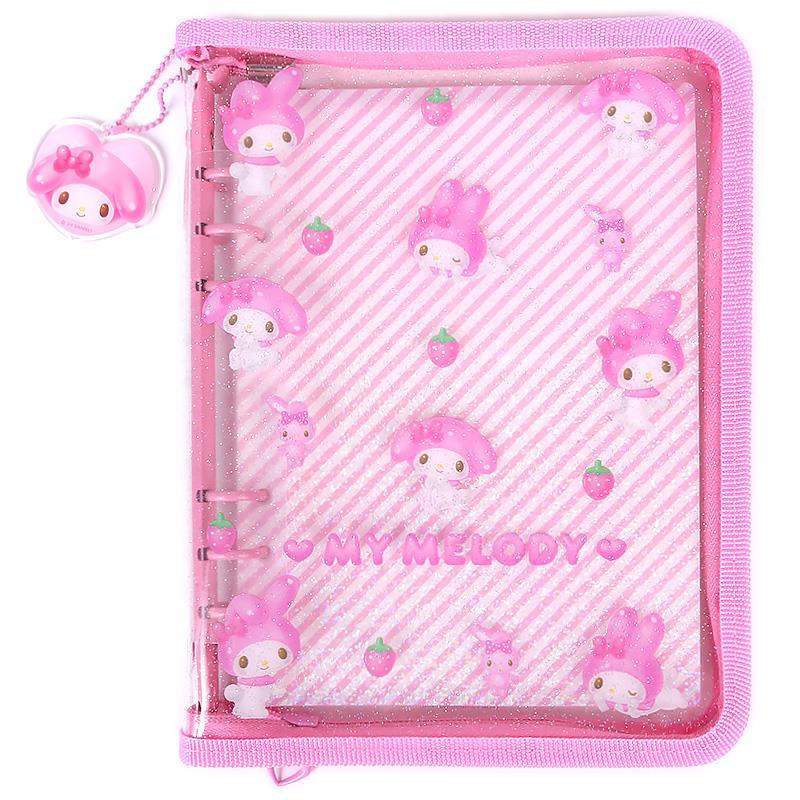 サンリオ マイメロディ クリアバインダー A5サイズ 6穴 クリアで