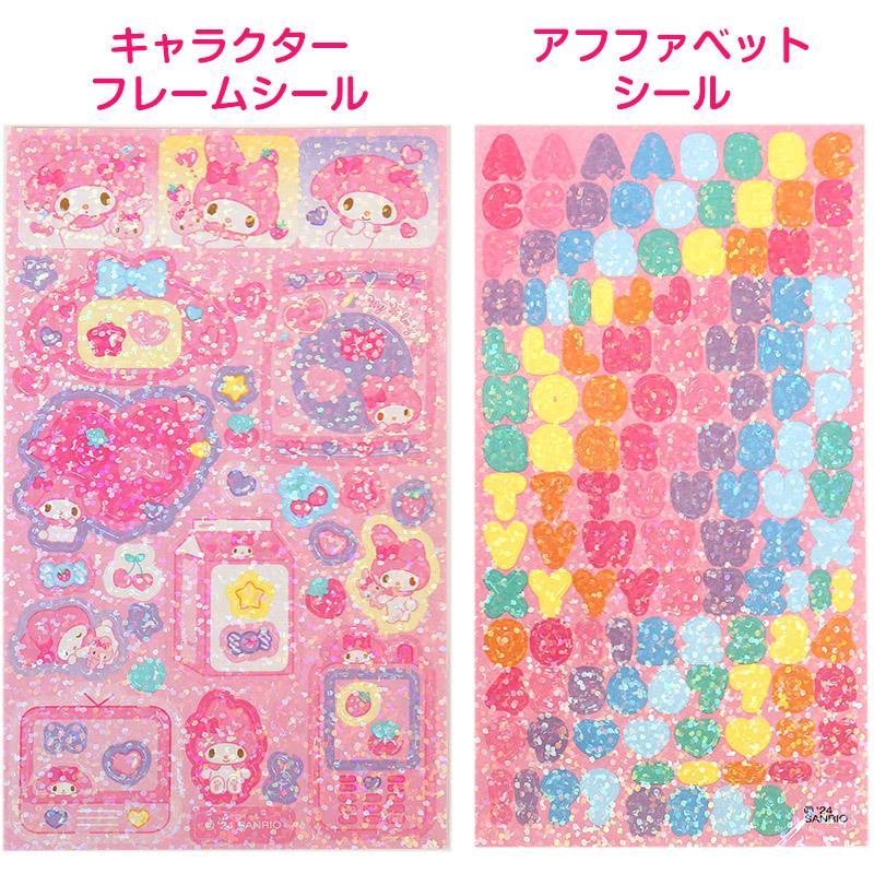 マイメロディ ピンセット＆デコチャーム エンジョイアイドル