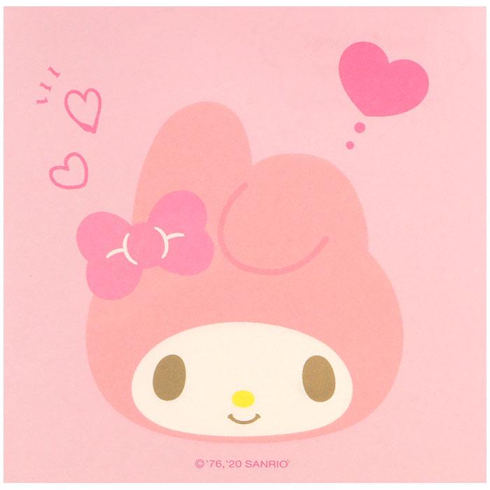 スクエアメモ マイメロディ メモ帳 シンプル キャラクター サンリオ フェイスデザインシリーズ Mm01 キャラクターズショップ キラキラ 通販 Yahoo ショッピング