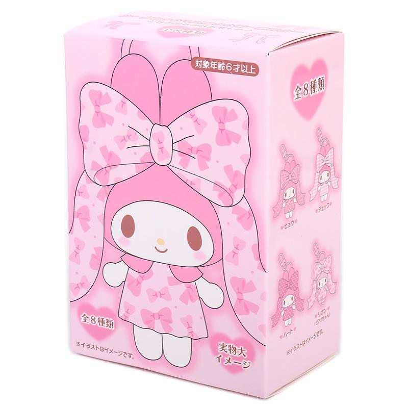 マイメロディ　50th リボン姫　シークレットマスコットキーホルダー　8種コンプ マイメロディ』シークレットマスコットキーホルダー（リボン姫）が再販