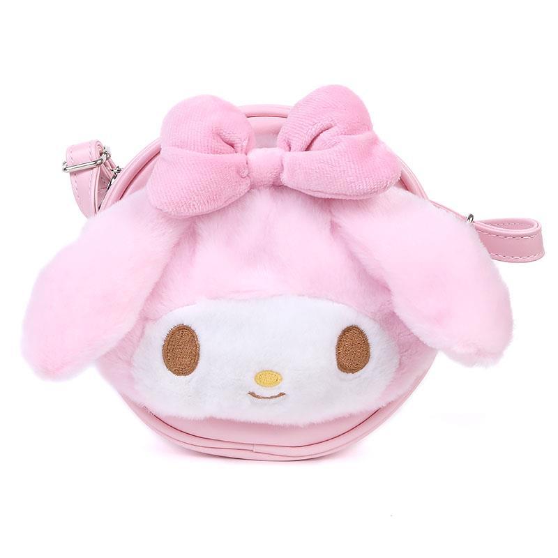 マイメロディ フェイス形ぬいぐるみポシェット キッズ 子ども マイメロディ フェイス形ぬいぐるみポシェット キッズ 子ども
