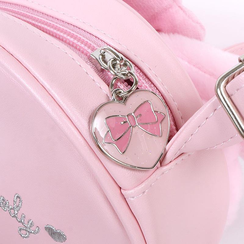マイメロディ フェイス形ぬいぐるみポシェット キッズ 子ども マイメロディ フェイス形ぬいぐるみポシェット キッズ 子ども