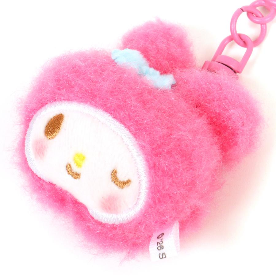 マイメロディ ミニマスコットキーホルダー 2個セット お揃いニコにこ
