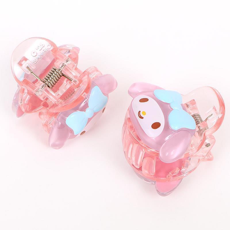 マイメロディ ヘアクリップ 2個セット クリアミニヘアクリップ マイメロディ ヘアクリップ 2個セット クリアミニヘアクリップ