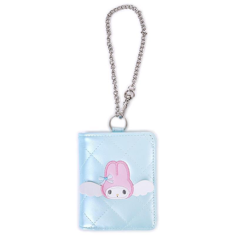 マイメロディ 二つ折りカードケース パスケース 定期入れ 夢みる