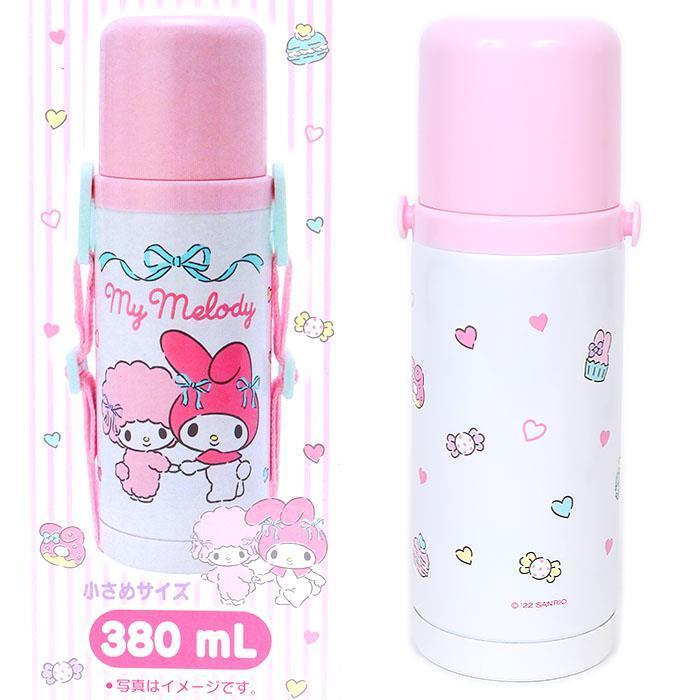 マイメロディ 2WAYステンレスボトル 水筒 380ml 保温保冷 キッズ