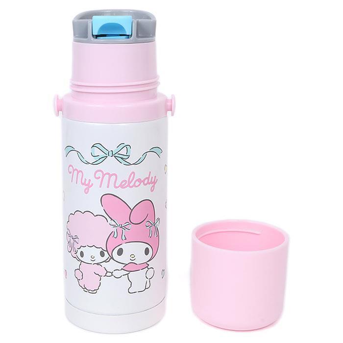 マイメロディ 2WAYステンレスボトル 水筒 380ml 保温保冷 キッズ