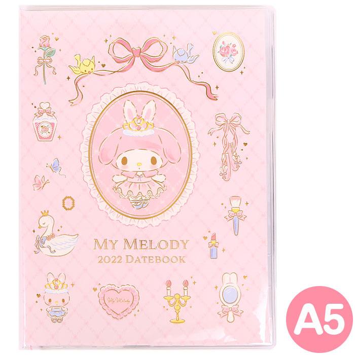 マイメロディ A5デイトブック 手帳 スケジュール帳 22年 予定シール付き サンリオ Sanrio キャラクター 22年 Mm01 キャラクターズショップ キラキラ 通販 Yahoo ショッピング