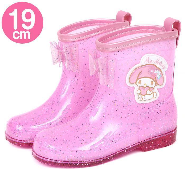 マイメロディ キッズ長靴 19cm ショート丈 レインブーツ 子供 女の子用 女児 可愛い サンリオ Sanrio キャラクター 入園入学通園通学キッ Mm01 キャラクターズショップ キラキラ 通販 Yahoo ショッピング