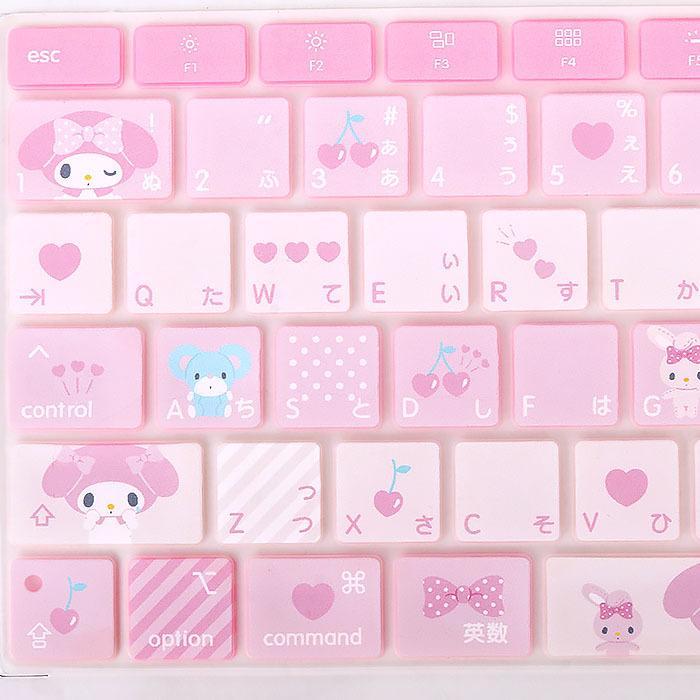マイメロディ キーボードカバー For Macbook Air 13インチ キャラクター サンリオ トキメキデスクシリーズ Mm01 キャラクターズショップ キラキラ 通販 Yahoo ショッピング