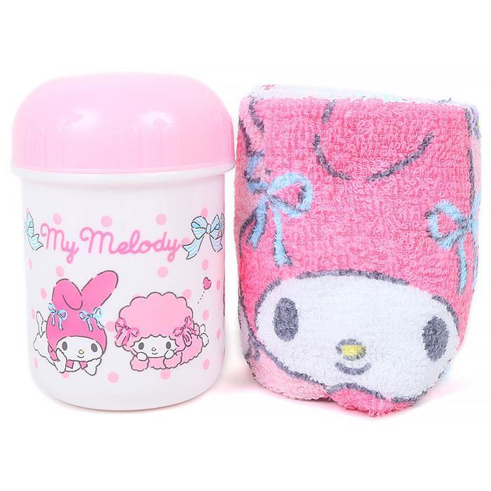 マイメロディ おしぼり&ケース リボン コンパクトサイズ サンリオ