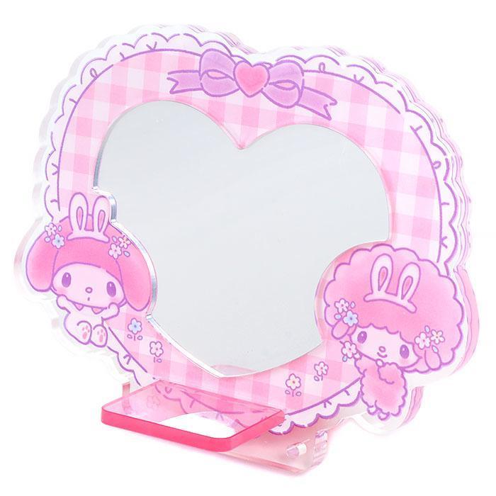 マイメロディ アクリルスタンドミラー 鏡 : キューティーショップ