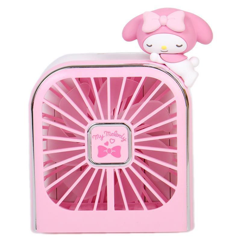 マイメロディ ハンディファン 多機能 5WAY 携帯扇風機 手持ち 卓上 首