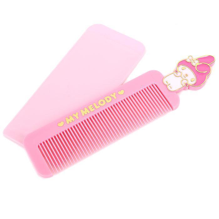 マイメロディ コンパクトコーム 収納ケース付き くし キャラクター