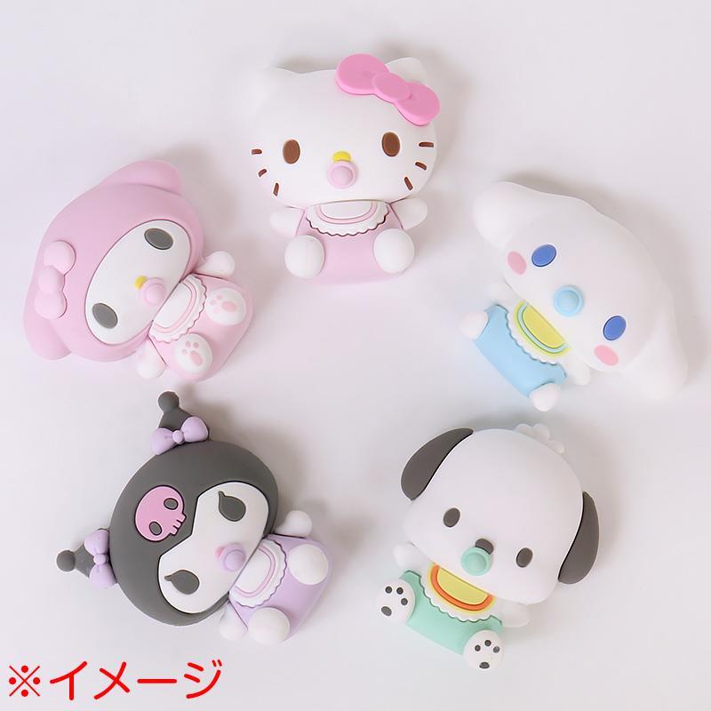 MY MELODY ラバーマグネット 立体デザイン マイメロディ マスコットマグネット 立体 可愛い ベビーデザイン