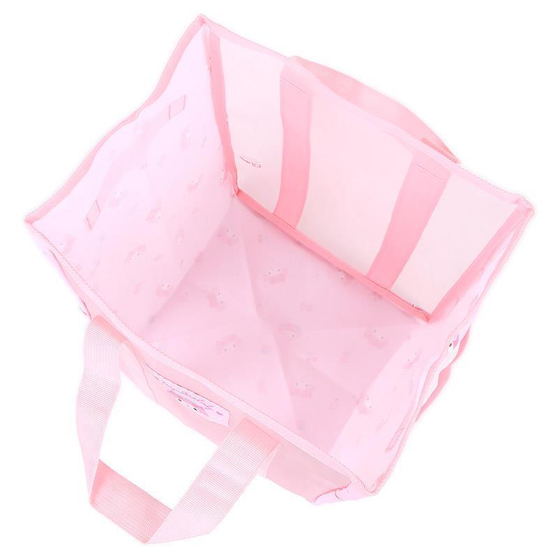 マイメロディ メッシュ収納ケース M 収納バッグ 自立式 マイメロディ メッシュ収納ケース M 収納バッグ 自立式