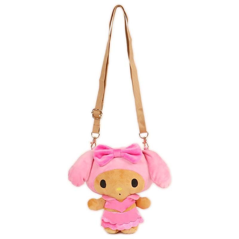 ♥ マイメロ　マイメロディ　ぬいぐるみ　バッグ マイメロディ ぬいぐるみ付 トートバッグ | MANUFATTO