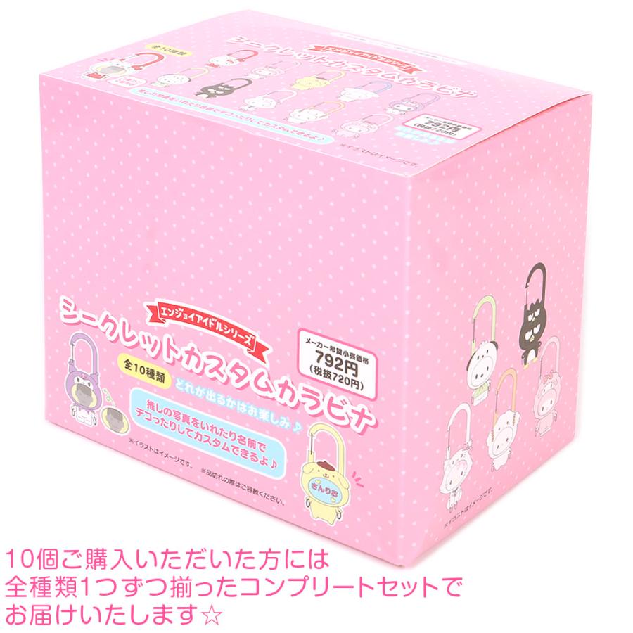 サンリオ シークレットカスタムカラビナ コンプリート 全種類セット サンリオキャラクターズ シークレットカスタムカラビナ 全10種類