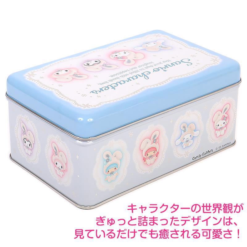 サンリオキャラクターズ 缶ケース&ビスケットセット 小物入れ 小物収納