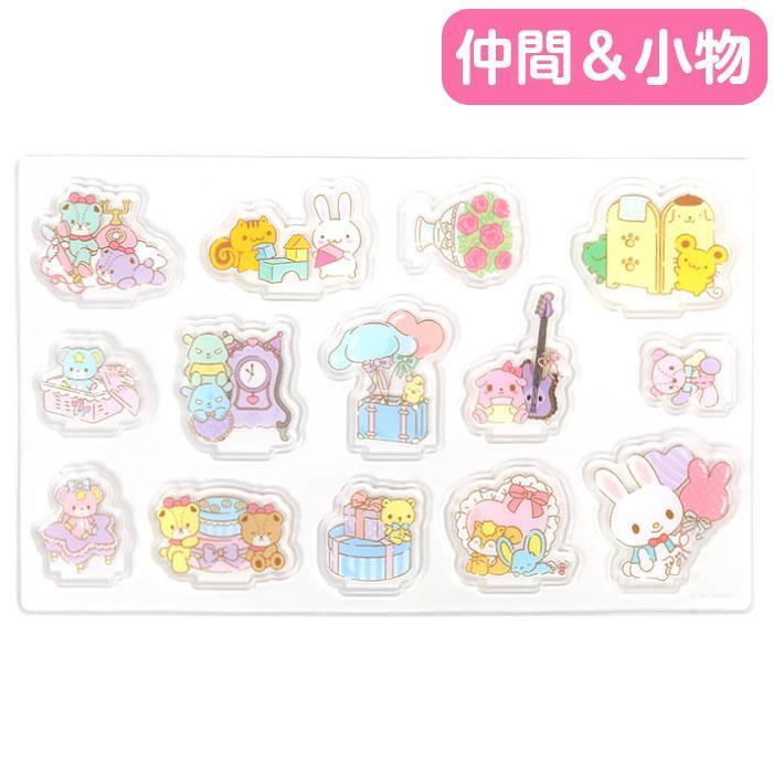 サンリオキャラクターズ カスタム用アクリルパーツ 仲間&小物 サンリオキャラクターズ カスタム用アクリルパーツ 仲間&小物