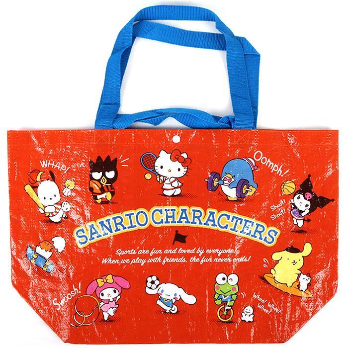 トートバッグ サンリオキャラクターズ ビッグサイズ スポーツ 応援 サンリオ Sanrio キャラクター サンリオ スポーツ応援 プロモーション Mx01 キャラクターズショップ キラキラ 通販 Yahoo ショッピング