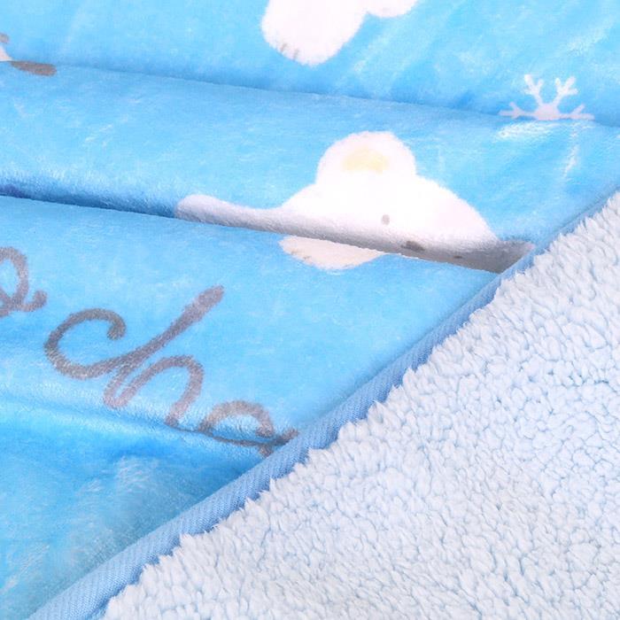 サンリオ シロクマ スノー ブランケット ひざかけ サンリオキャラクターズ ブランケット ひざ掛け 毛布 ふわふわスノー