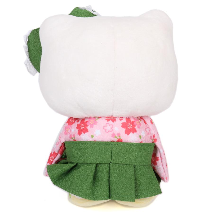 ハローキティ ぬいぐるみ S 抹茶着物 サンリオ キャラクター