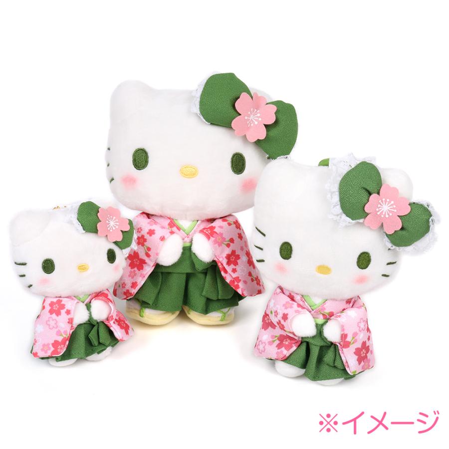 ハローキティ ぬいぐるみ S 抹茶着物 サンリオ キャラクター