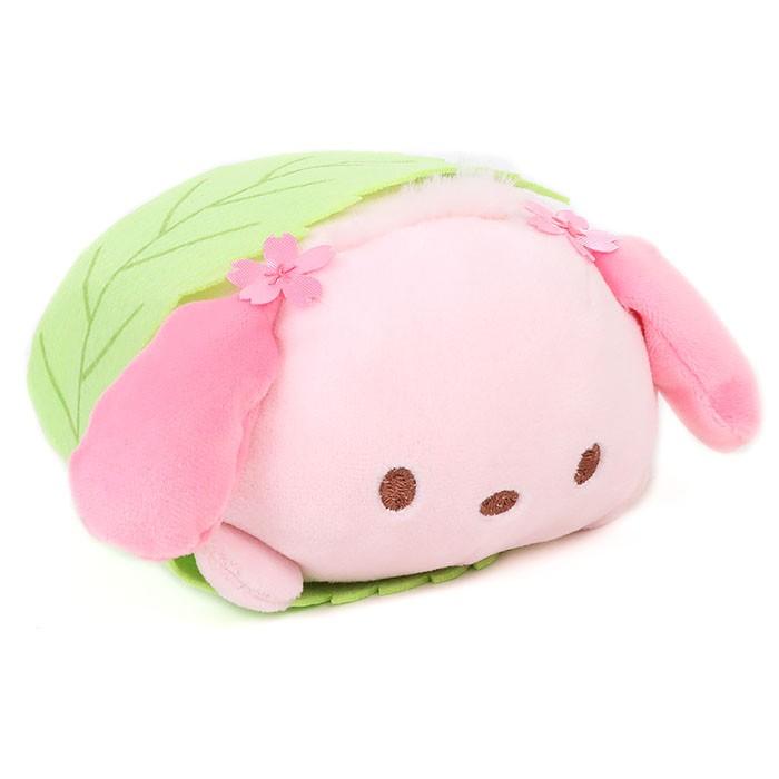 桜餅風ミニぬいぐるみ ポチャッコ 桜もち キャラクター サンリオ 桜餅シリーズ Pc01 0875 キャラクターズショップ キラキラ 通販 Yahoo ショッピング
