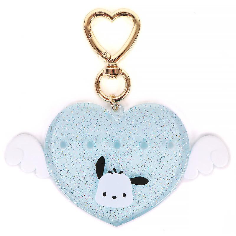 キラきら】推しカラーキーホルダー マイメロ4個&ポチャッコ2個 キラ