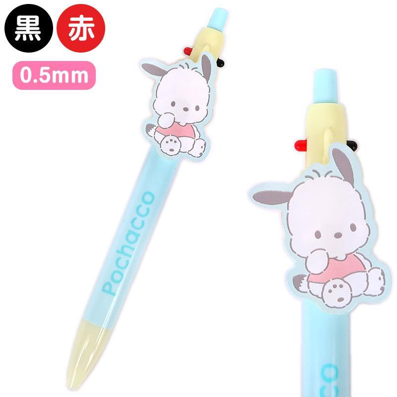 ポチャッコ 2色ボールペン&シャープペンシル 日本製 多機能ペン