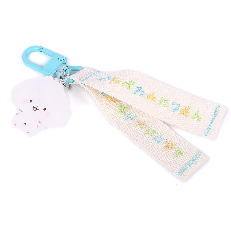 ぺたぺたみにりあん ロゴ刺繍タグキーホルダー キャラクター大賞第1弾
