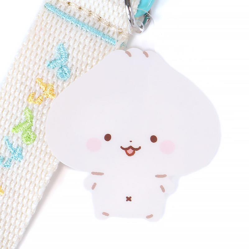 ぺたぺたみにりあん ロゴ刺繍タグキーホルダー キャラクター大賞第1弾