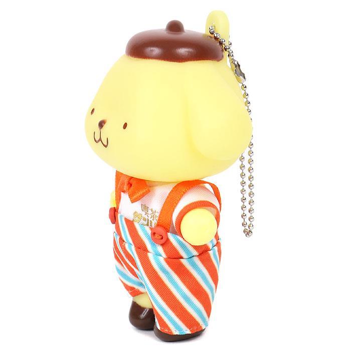 ポムポムプリン マスコット ソフビマスコットホルダー 喫茶サンリオ2号