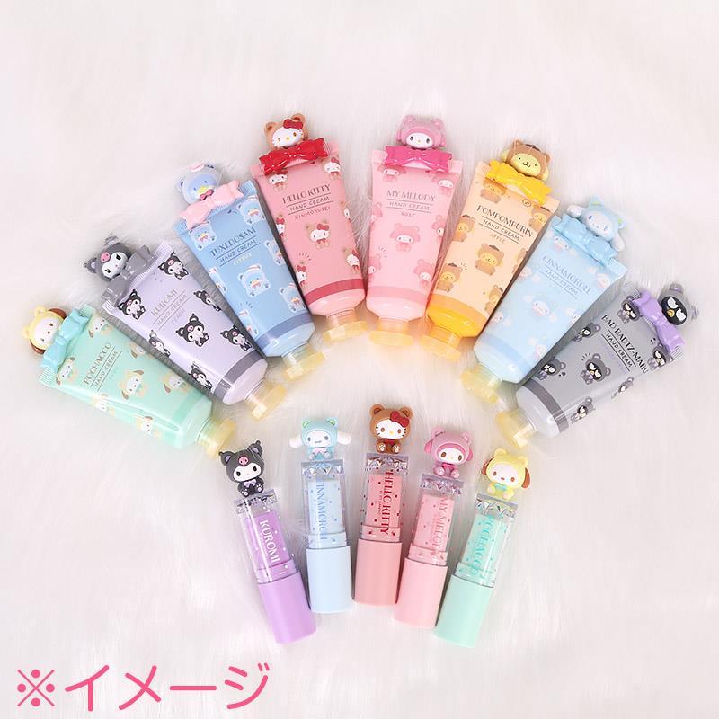 ポムポムプリン ハンドクリーム アップルの香り 保湿 くまモチーフ