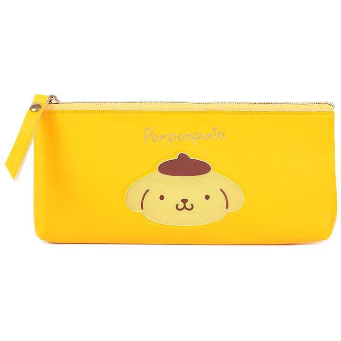 ペンケース ポムポムプリン ペンポーチ フラットペンポーチ かわいい キャラクター サンリオ フェイスデザインシリーズ Pn01 キャラクターズショップ キラキラ 通販 Yahoo ショッピング