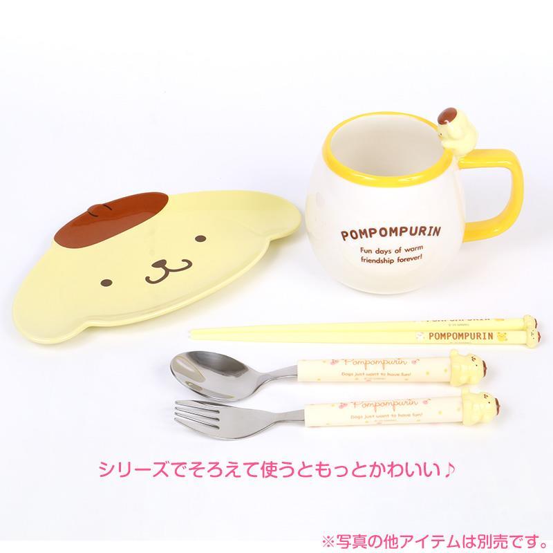 ポムポムプリン マスコット付きフォーク 可愛い 食器 サンリオ sanrio