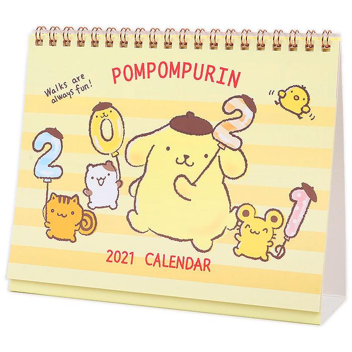 リングカレンダー 21年 ポムポムプリン 卓上カレンダー 21年 サンリオ Sanrio キャラクター 21年 Pn01 キャラクターズショップ キラキラ 通販 Yahoo ショッピング