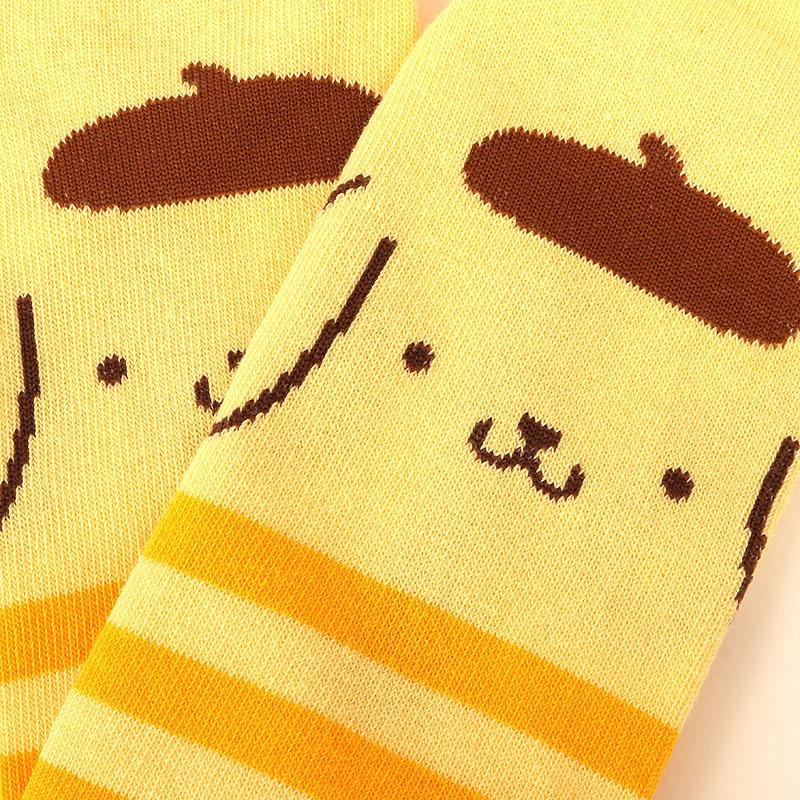 ポムポムプリン ソックス 靴下 スニーカー丈 大人 レディース サンリオ