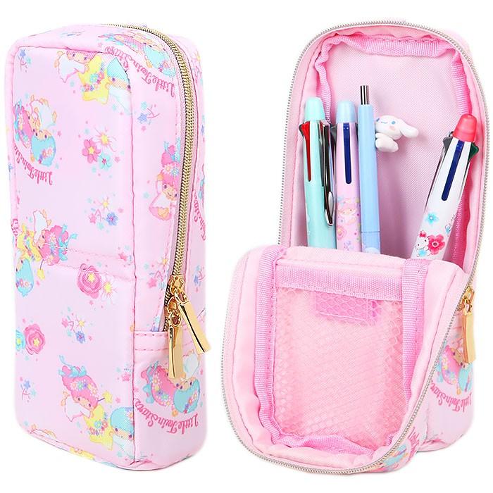 リトルツインスターズ キキララ パイロット タテモ ペンケース ペンポーチ ペンスタンド 筆入れ ペントレー キャラクター サンリオ ハピネスガール文 Ts01 キャラクターズショップ キラキラ 通販 Yahoo ショッピング