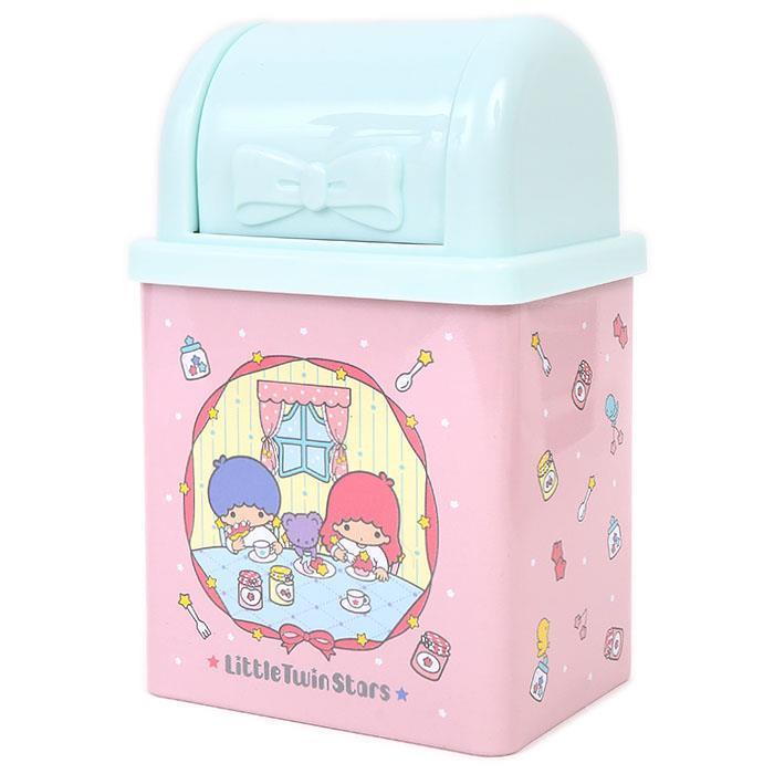 リトルツインスターズ キキララ ウエストバスケット いつまでもサンリオ ミニダストボックス 卓上 ゴミ箱 くず入れ サンリオ おしゃれ雑貨シリーズ Ts01 キャラクターズショップ キラキラ 通販 Yahoo ショッピング