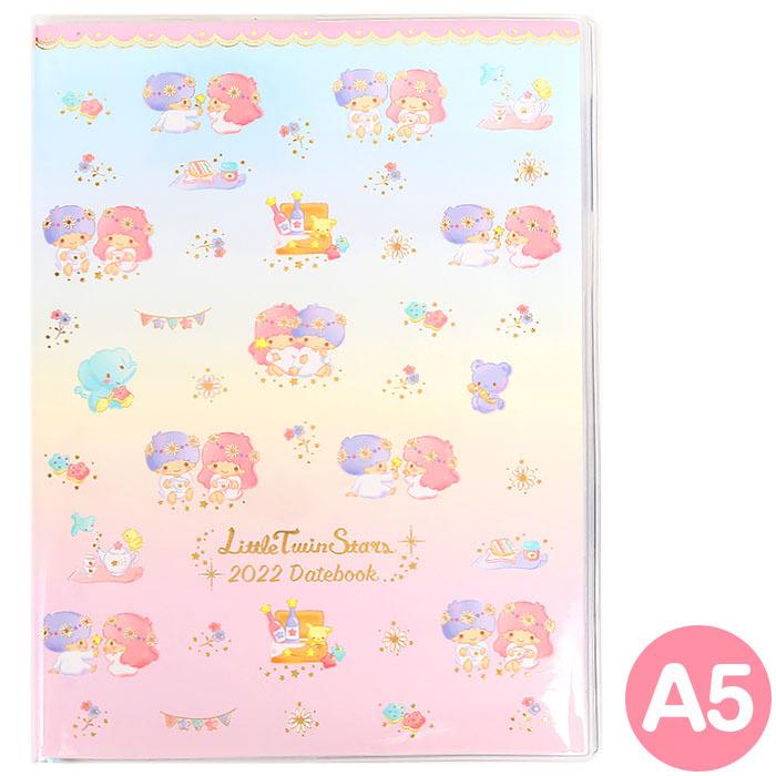 リトルツインスターズ キキララ A5デイトブック 手帳 スケジュール帳 22年 予定シール付き サンリオ Sanrio キャラクター 22年 Ts01 キャラクターズショップ キラキラ 通販 Yahoo ショッピング