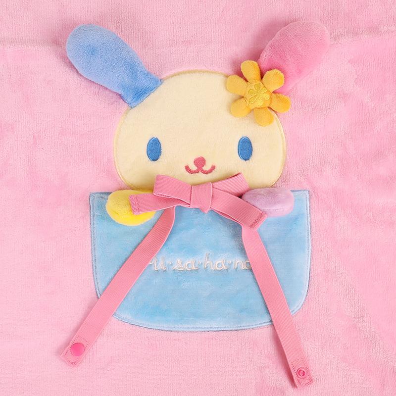 ウサハナ 2WAYブランケット ひざ掛け ケープ 毛布 あったか インテリア